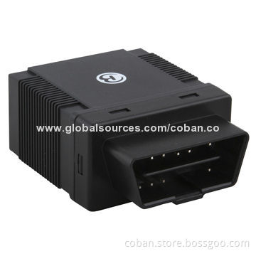 OBDII GPS Tracker with Cumulative Mileage Function, Get Real Address from Location
